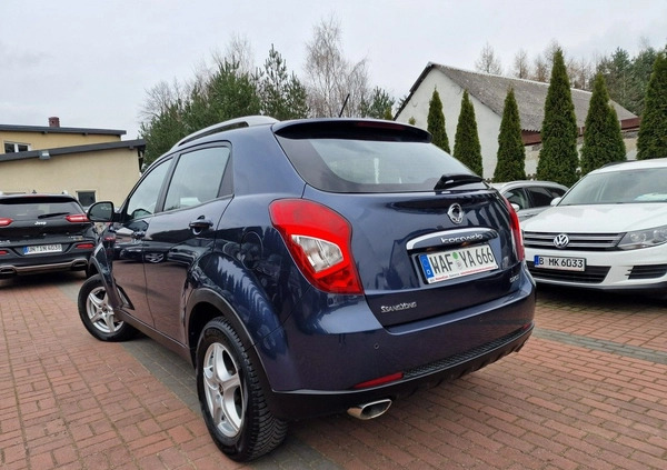 SsangYong Korando cena 31900 przebieg: 145000, rok produkcji 2013 z Kosów Lacki małe 497
